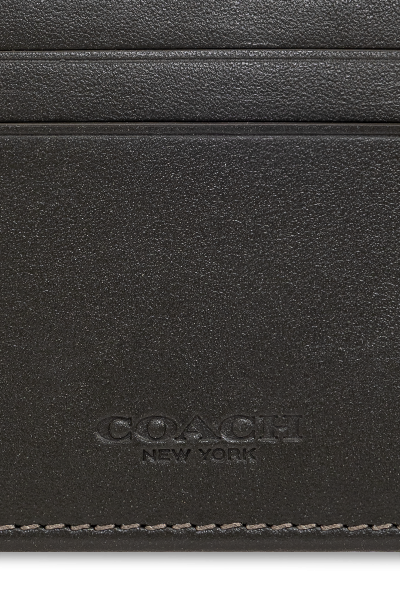 Green Card case with logo Coach Vitkac Italy